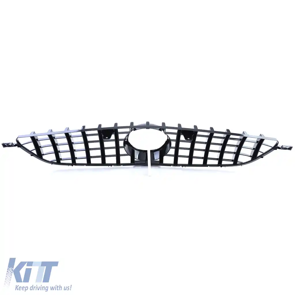 Grilă sport neagră lucioasă potrivită pentru Mercedes ML W166 11-15-image-6191220