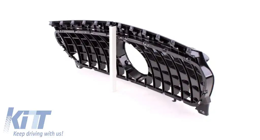 Grilă sport neagră lucioasă potrivită pentru Mercedes CLA C117 16-19-image-6192076