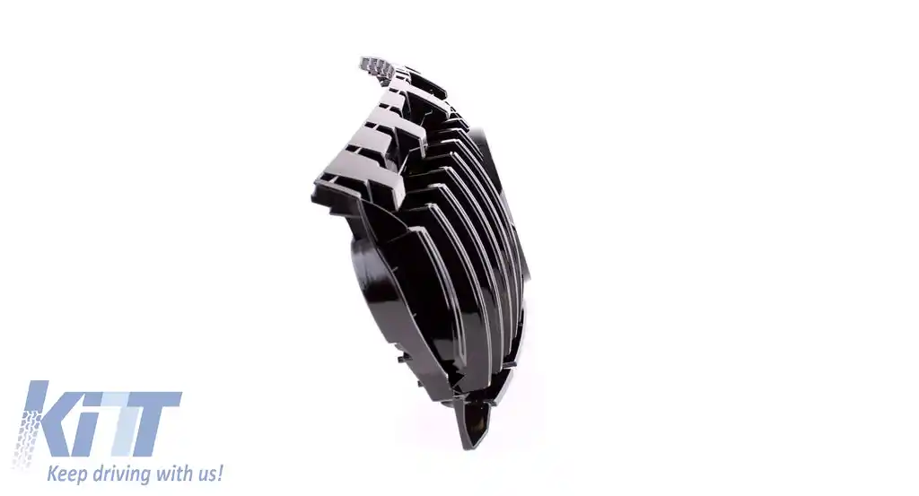 Grilă sport neagră lucioasă potrivită pentru Mercedes CLA C117 16-19-image-6192077