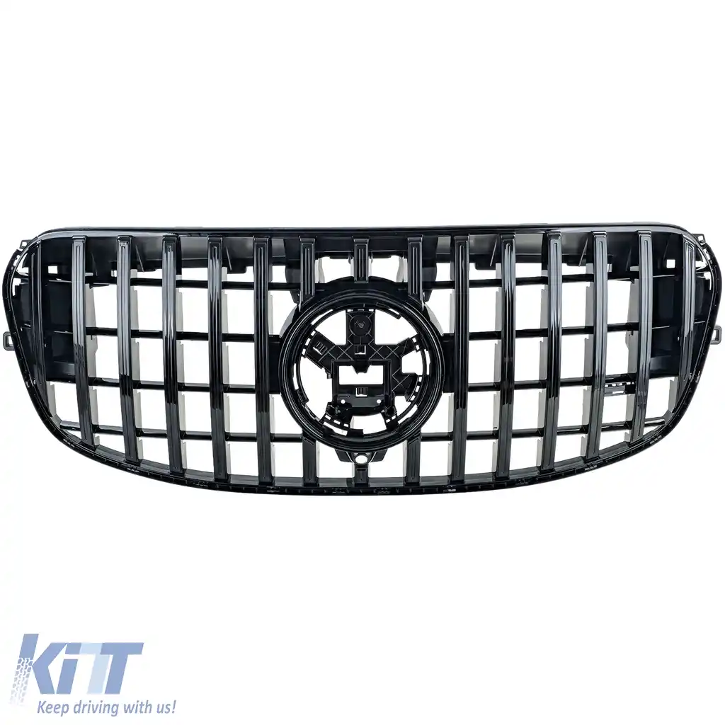 Grilă sport neagră lucioasă potrivită pentru Mercedes GLS X167 din 2023-image-6193307