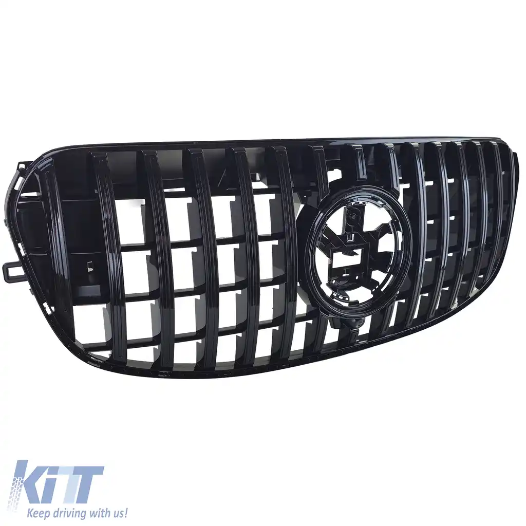 Grilă sport neagră lucioasă potrivită pentru Mercedes GLS X167 din 2023-image-6193309
