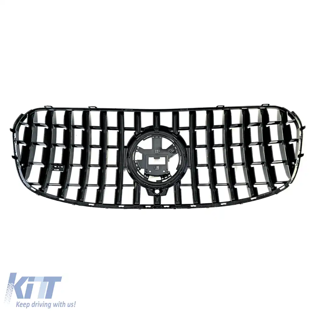 Grilă sport neagră lucioasă potrivită pentru Mercedes GLS X167 din 2023-image-6193312