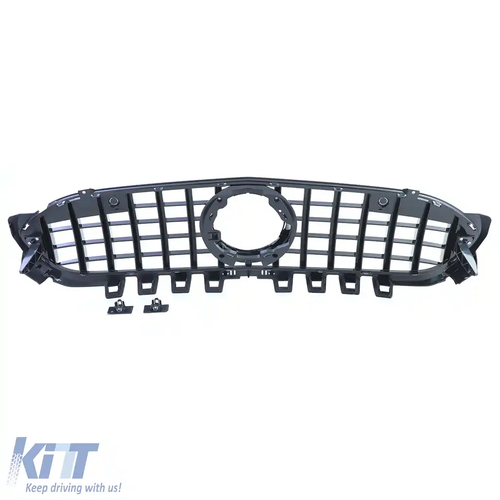 Grilă sport neagră lucioasă, potrivită pentru Mercedes A-Class W177 V177 18-24-image-6201451