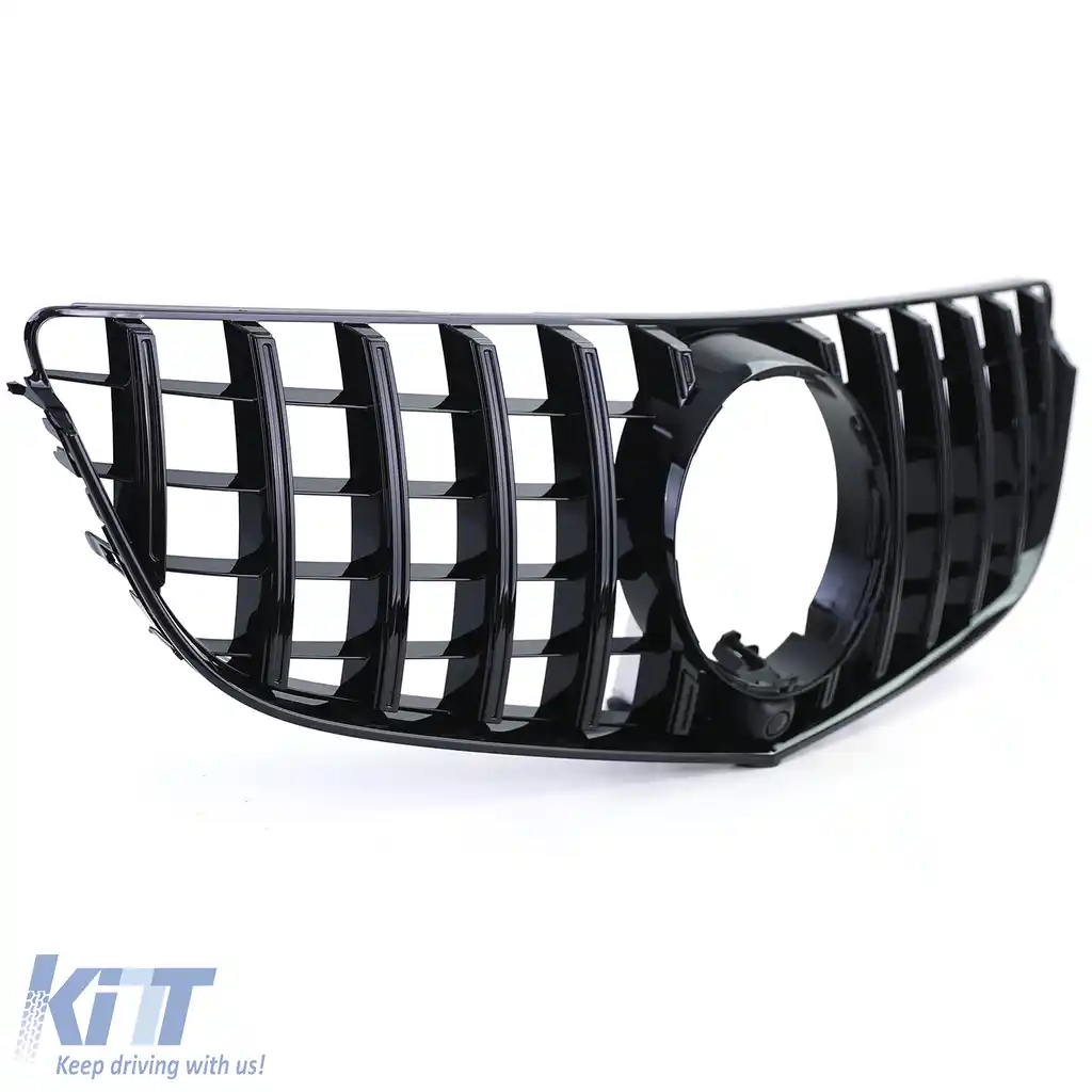 Grilă sport neagră lucioasă, potrivită pentru Mercedes E Cabrio A207 Coupe C207 13-17-image-6201839
