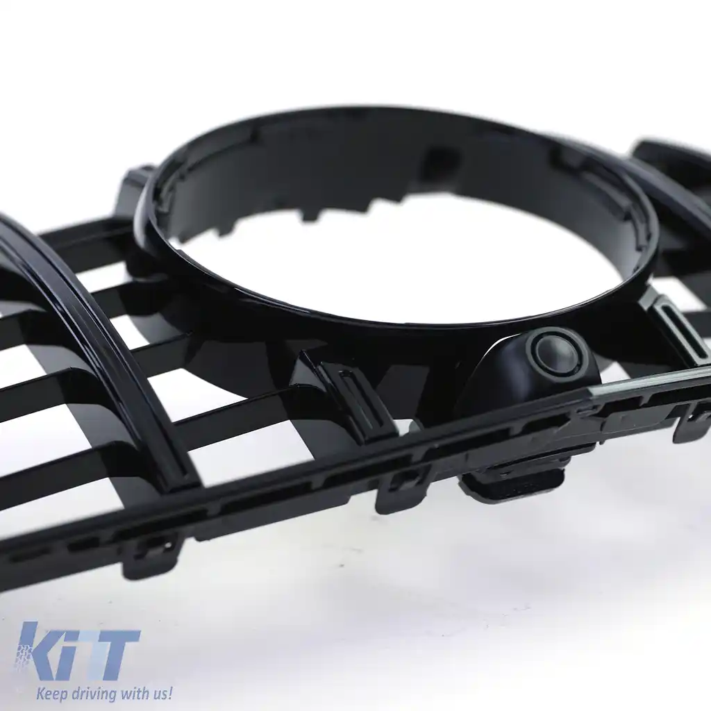 Grilă sport neagră lucioasă, potrivită pentru Mercedes E Cabrio A207 Coupe C207 13-17-image-6201842