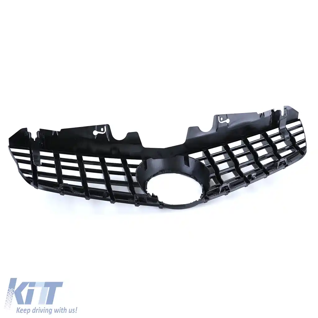 Grilă sport neagră lucioasă potrivită pentru Mercedes SL R230 Facelift 08-12-image-6201882