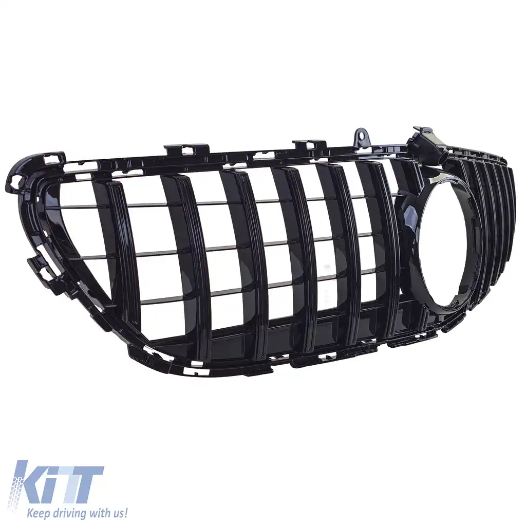 Grilă sport neagră lucioasă, potrivită pentru Mercedes CLS C218 X218 Facelift 14-18-image-6202299