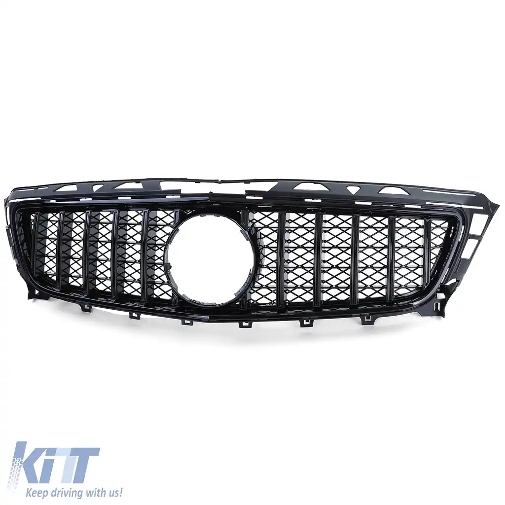 Grilă sport neagră lucioasă, potrivită pentru Mercedes CLS C218 X218 pre-facelift 11-14-image-6202821