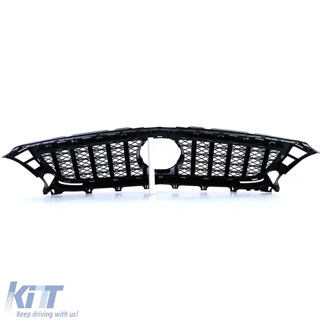Grilă sport neagră lucioasă, potrivită pentru Mercedes CLS C218 X218 pre-facelift 11-14-image-6202825
