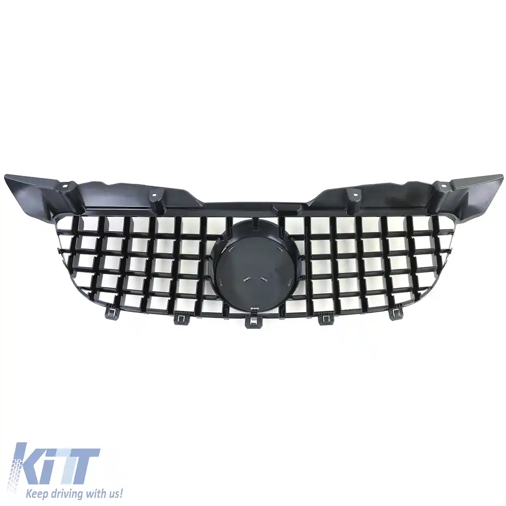 Grilă sport neagră lucioasă, potrivită pentru Mercedes Sprinter W906 pre-facelift 06-13-image-6203736