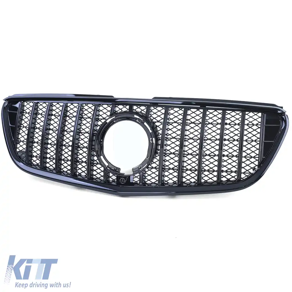 Grilă sport neagră lucioasă, potrivită pentru Mercedes V-Class Vito W447 W448 din 19-image-6205262