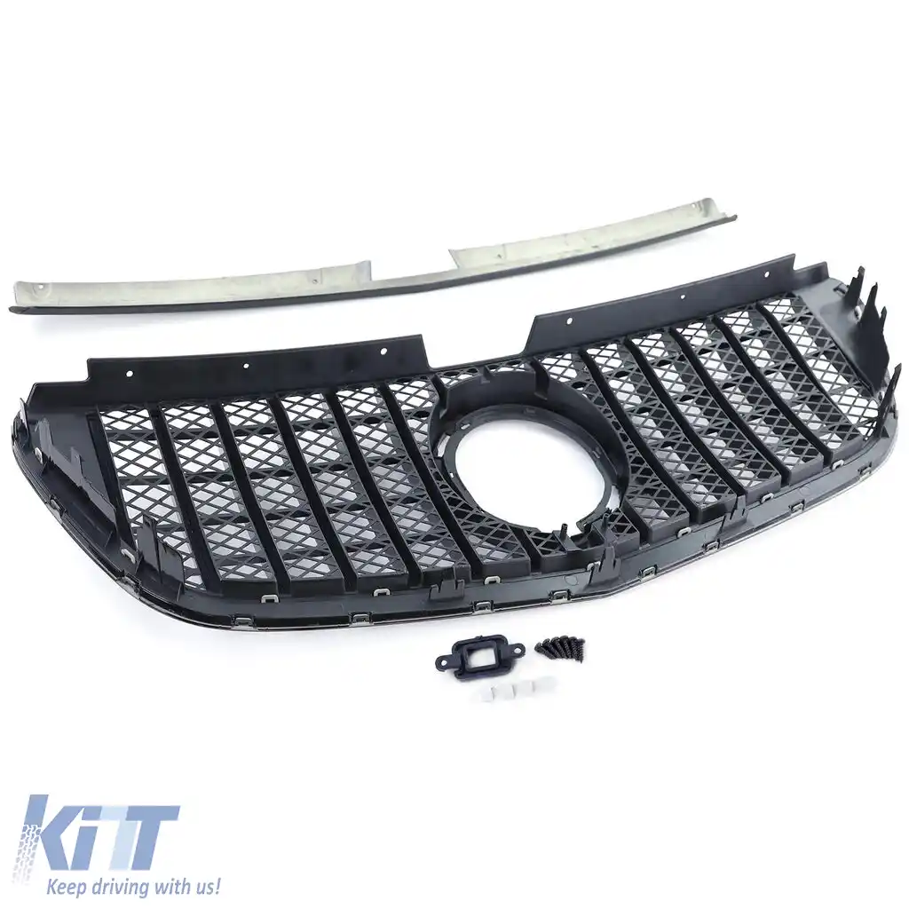 Grilă sport neagră lucioasă, potrivită pentru Mercedes V-Class Vito W447 W448 din 19-image-6205267