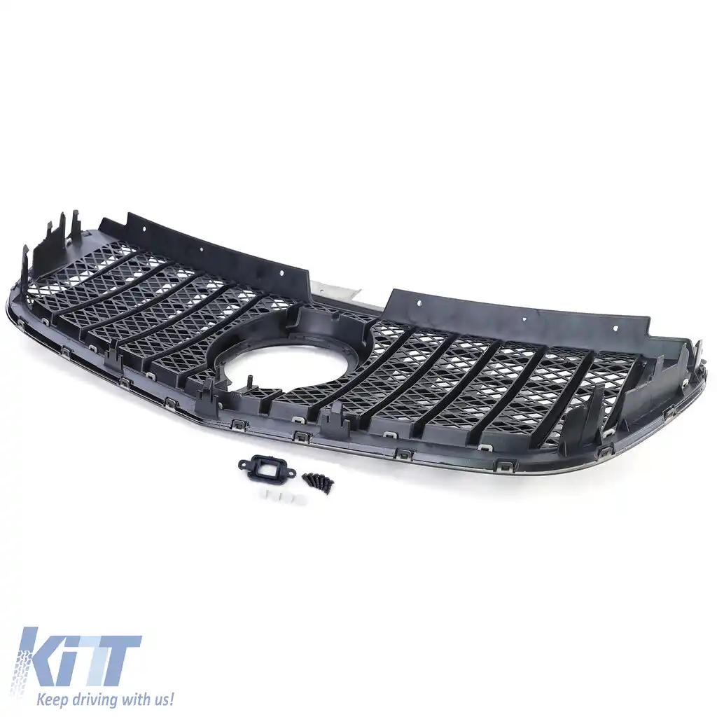 Grilă sport neagră lucioasă, potrivită pentru Mercedes V-Class Vito W447 W448 din 19-image-6205268