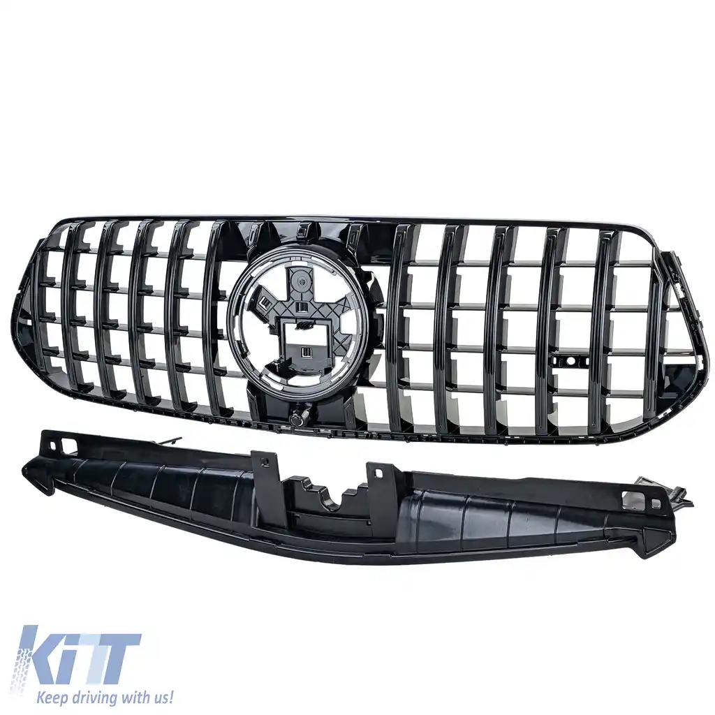 Grilă sport neagră lucioasă, potrivită pentru Mercedes GLE V167 din 2023-image-6208260
