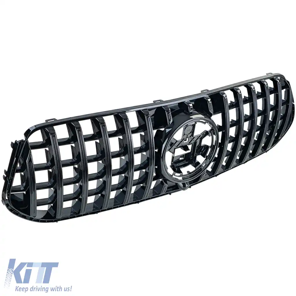 Grilă sport neagră lucioasă, potrivită pentru Mercedes GLE V167 din 2023-image-6208263