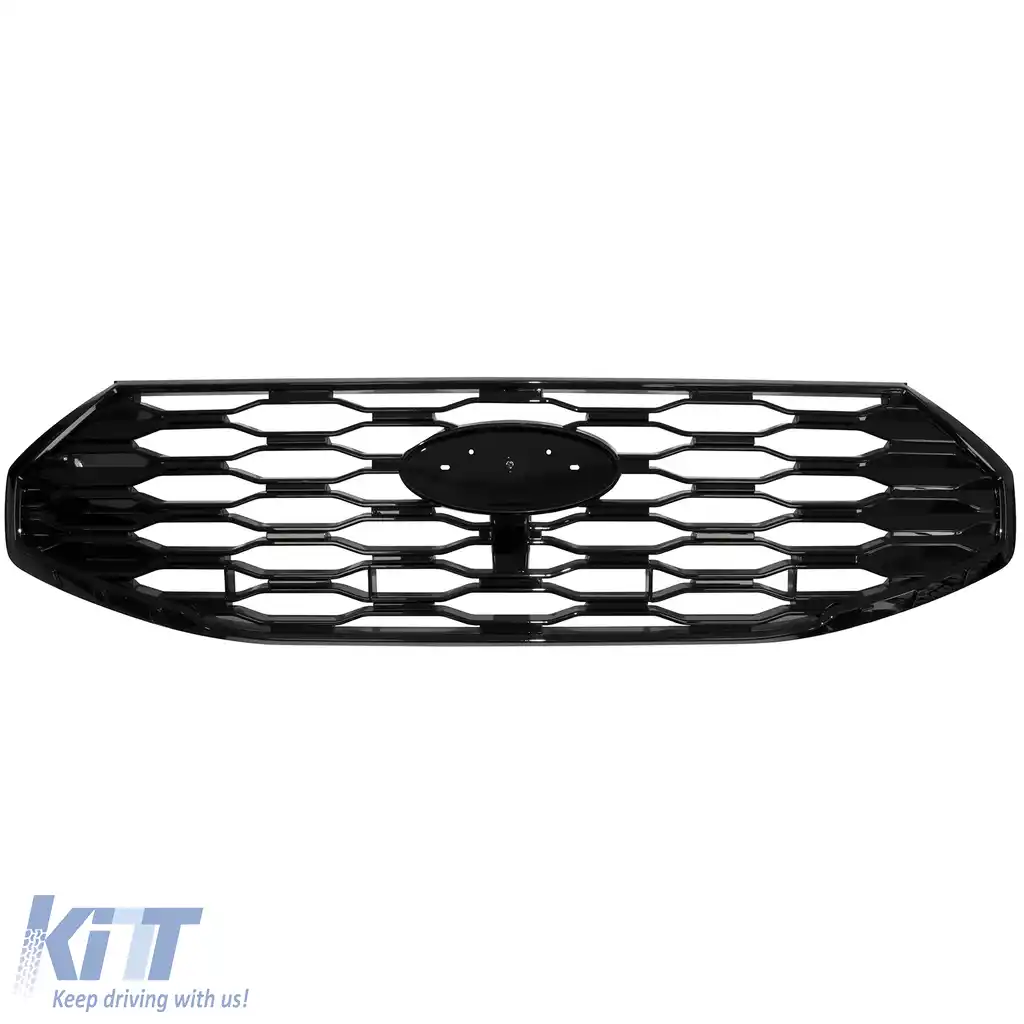 Grilă sport neagră lucioasă potrivită pentru Ford Tourneo Transit Custom din 2023-image-6208812
