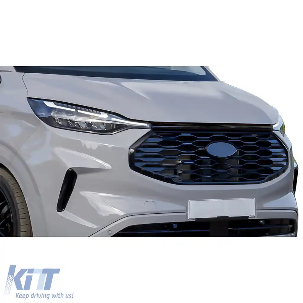 Grilă sport neagră lucioasă potrivită pentru Ford Tourneo Transit Custom din 2023-image-6208815