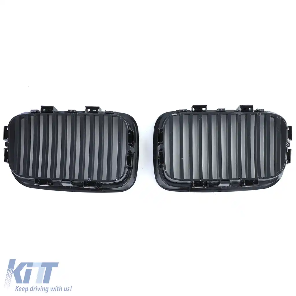 Grilă sport neagră lucioasă, potrivită pentru BMW Seria 3 E36 pre-facelift 91-96-image-6209894