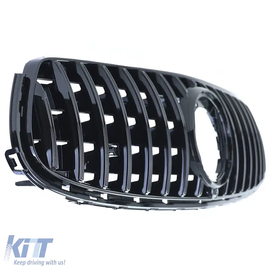 Grilă Sport Neagră Lucioasă potrivită pentru Mercedes GLC X253 Coupe C253 2019-2022-image-6259255
