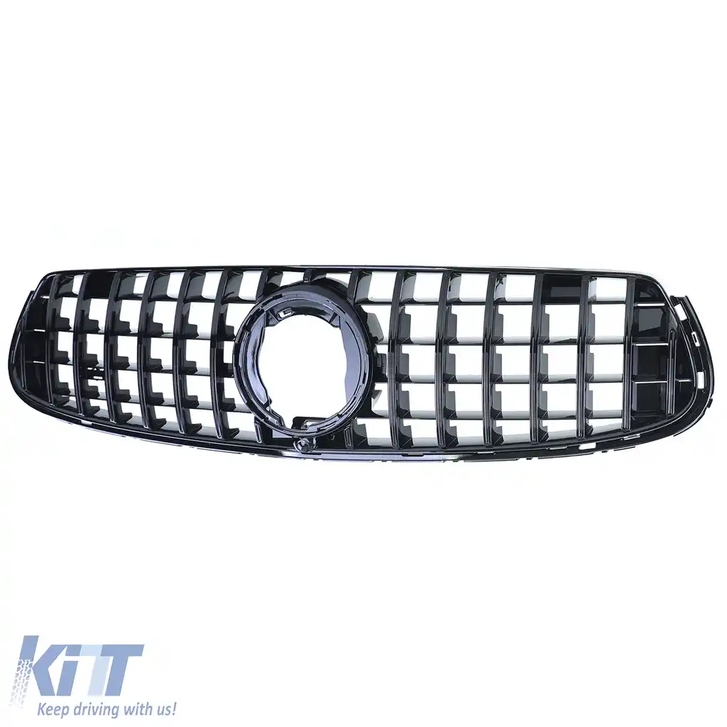 Grilă Sport Neagră Lucioasă potrivită pentru Mercedes GLC X253 Coupe C253 2019-2022-image-6259256