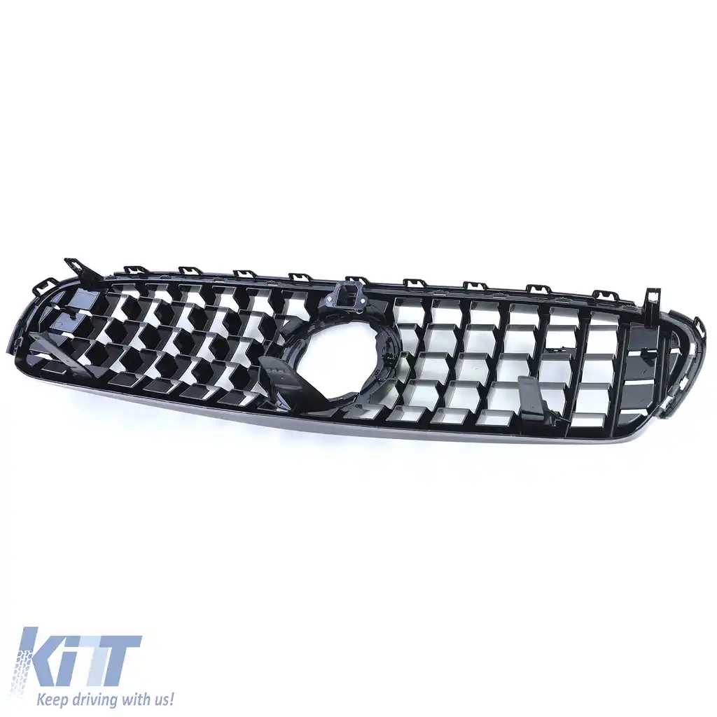 Grilă Sport Neagră Lucioasă potrivită pentru Mercedes GLC X253 Coupe C253 2019-2022-image-6259259