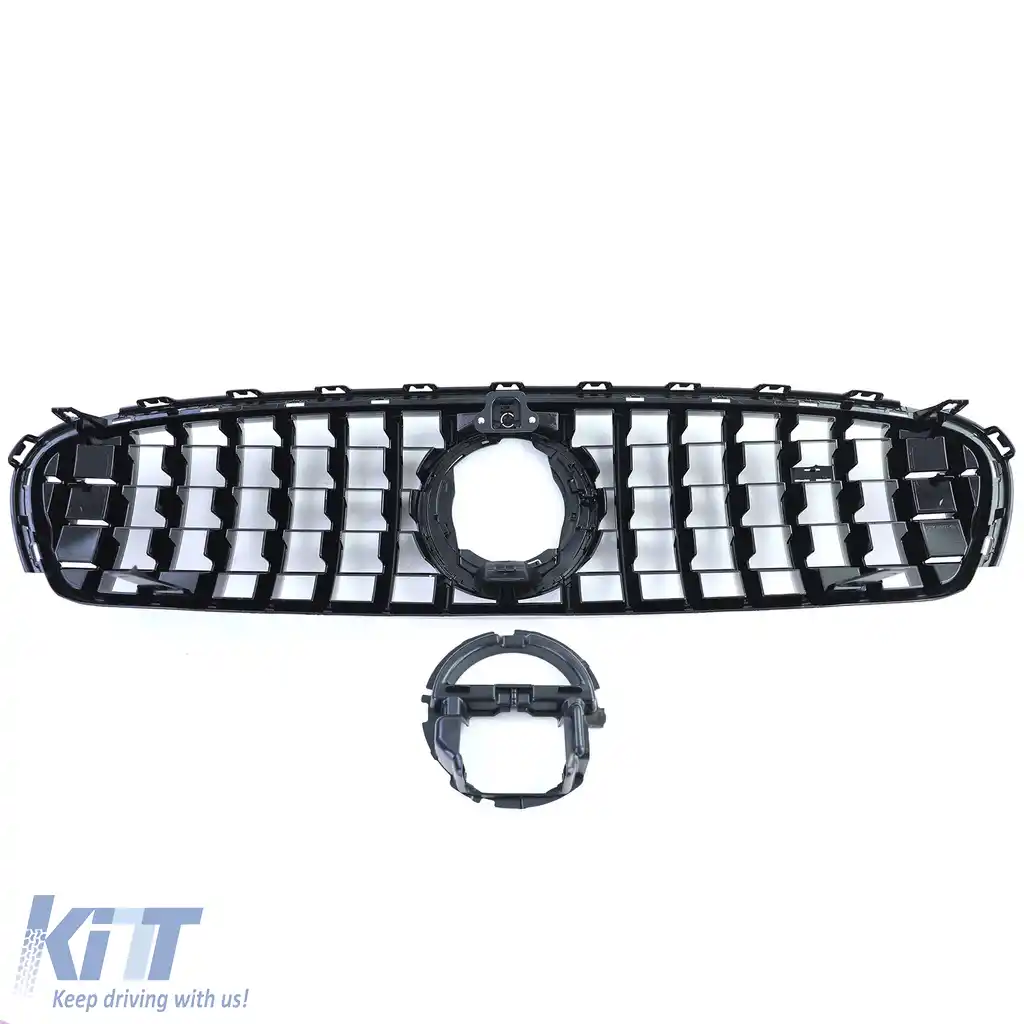 Grilă Sport Neagră Lucioasă potrivită pentru Mercedes GLC X253 Coupe C253 2019-2022-image-6259260