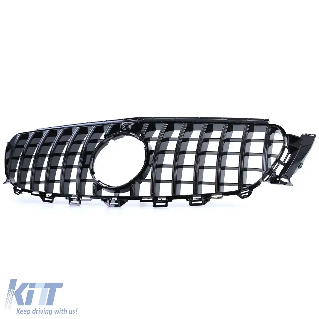 Grilă sport neagră lucioasă potrivită pentru Mercedes E W213 S213 C238 A238 16-20-image-6261278