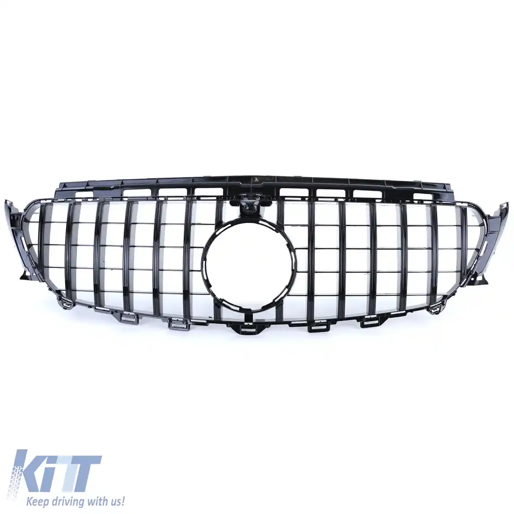 Grilă sport neagră lucioasă potrivită pentru Mercedes E W213 S213 C238 A238 16-20-image-6261280