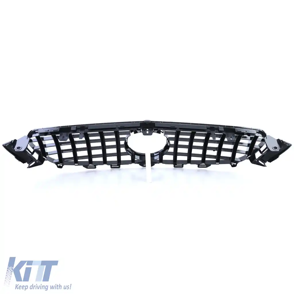 Grilă sport neagră lucioasă potrivită pentru Mercedes E W213 S213 C238 A238 16-20-image-6261281