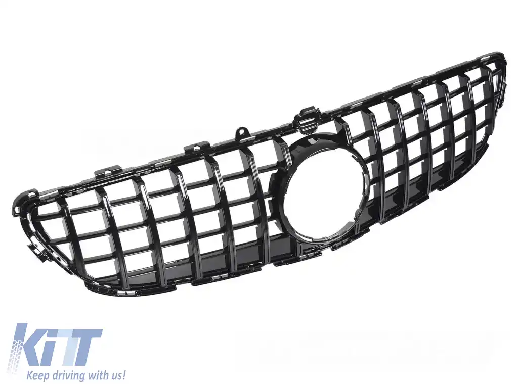 GRILĂ SPORT NEAGRĂ LUCIOASĂ potrivită pentru MERCEDES CLS C218 14-18
