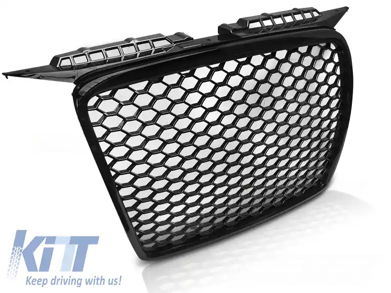 GRILĂ SPORT NEAGRĂ LUCIOASĂ potrivită pentru AUDI A3 05-08