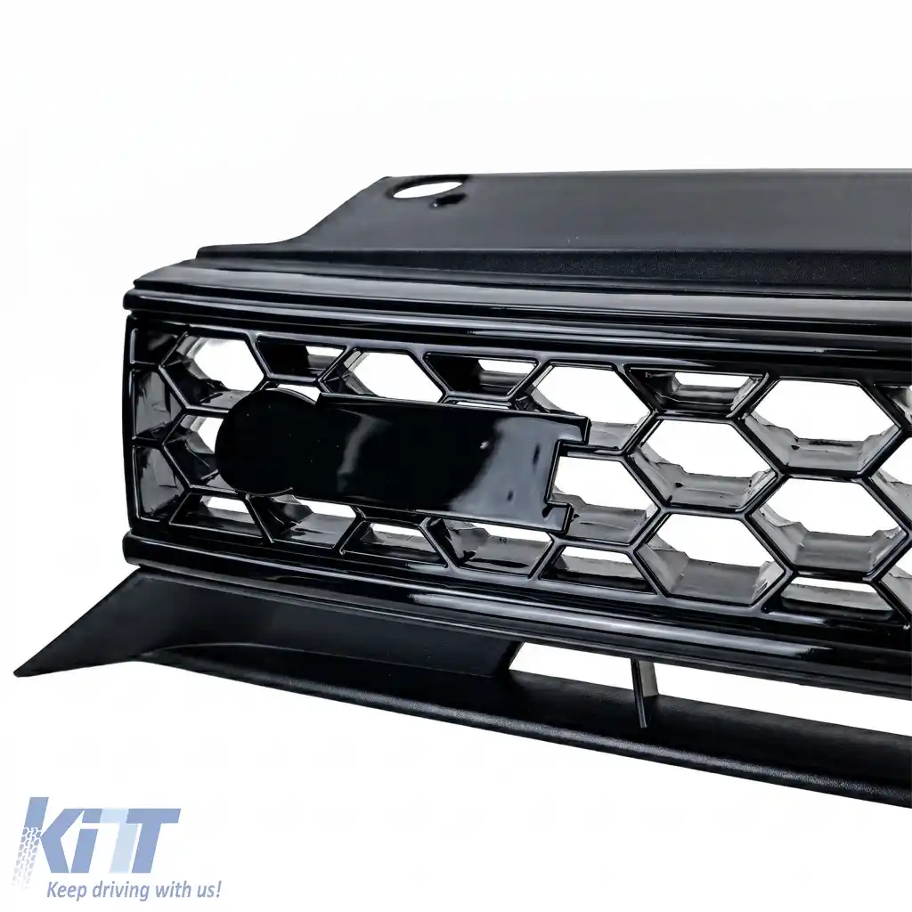 Grilă sport neagră lucioasă potrivită pentru VW Golf 6, inclusiv GTI 08-13-image-6327588