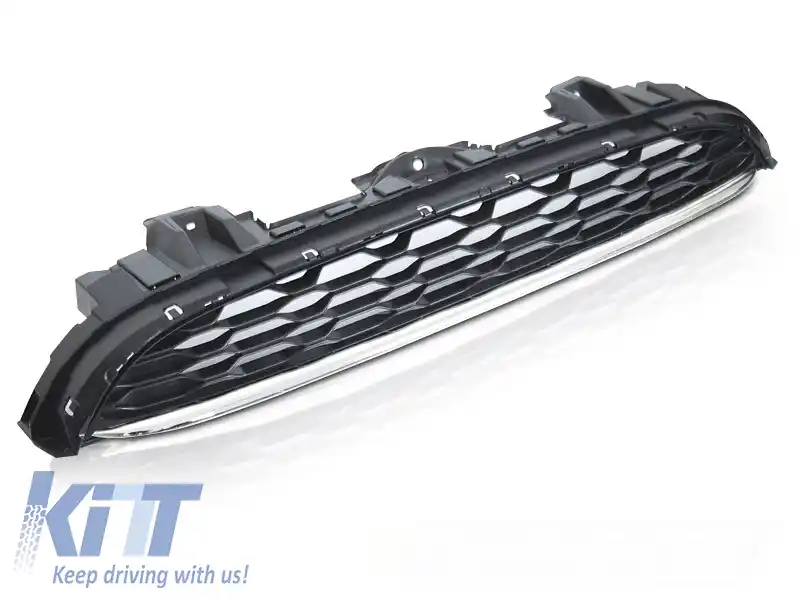GRILĂ SPORT NEGRU CROMAT potrivită pentru MINI COOPER F55 F56 F57 14-21