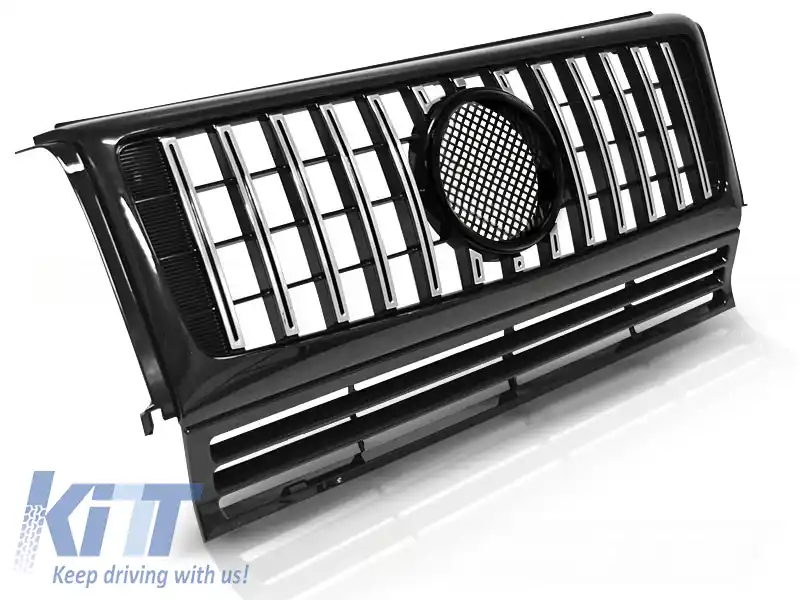 GRILĂ SPORT NEGRU CROMAT potrivită pentru W463 90-12