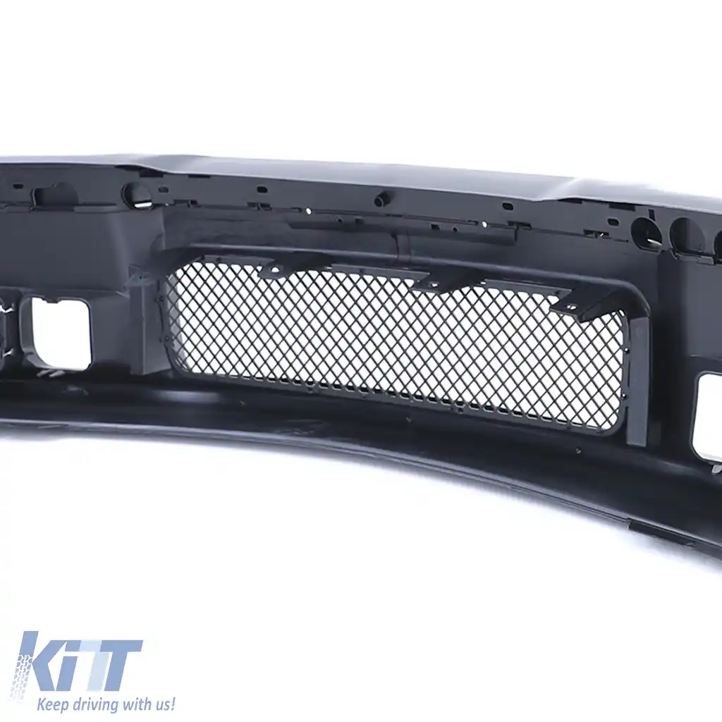 Grilă sport pentru bara de protecție cu faruri de ceață din sticlă clară, potrivită pentru BMW Seria 3 E36-image-6201922