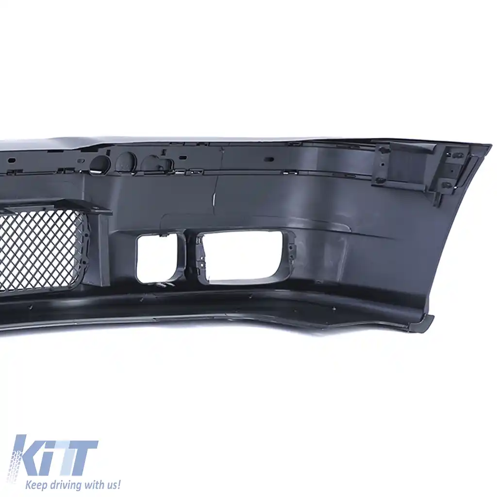 Grilă sport pentru bara de protecție cu faruri de ceață din sticlă clară, potrivită pentru BMW Seria 3 E36-image-6201923