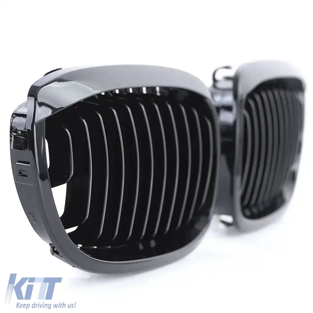 Grilă sport Performance lucioasă potrivită pentru BMW Seria 3 E46 Coupe Cabriolet 03-07-image-6198738