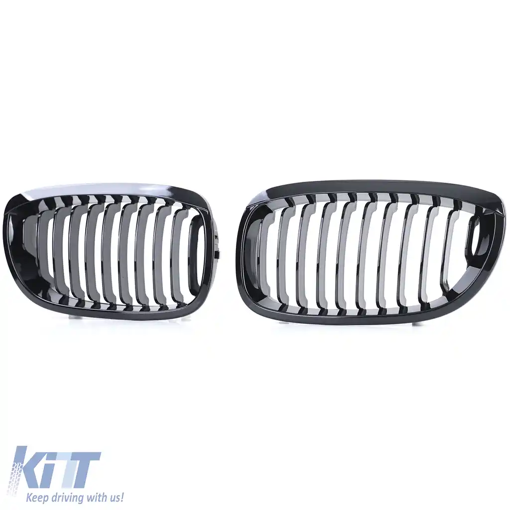 Grilă sport Performance lucioasă potrivită pentru BMW Seria 3 E46 Coupe Cabriolet 03-07-image-6198739