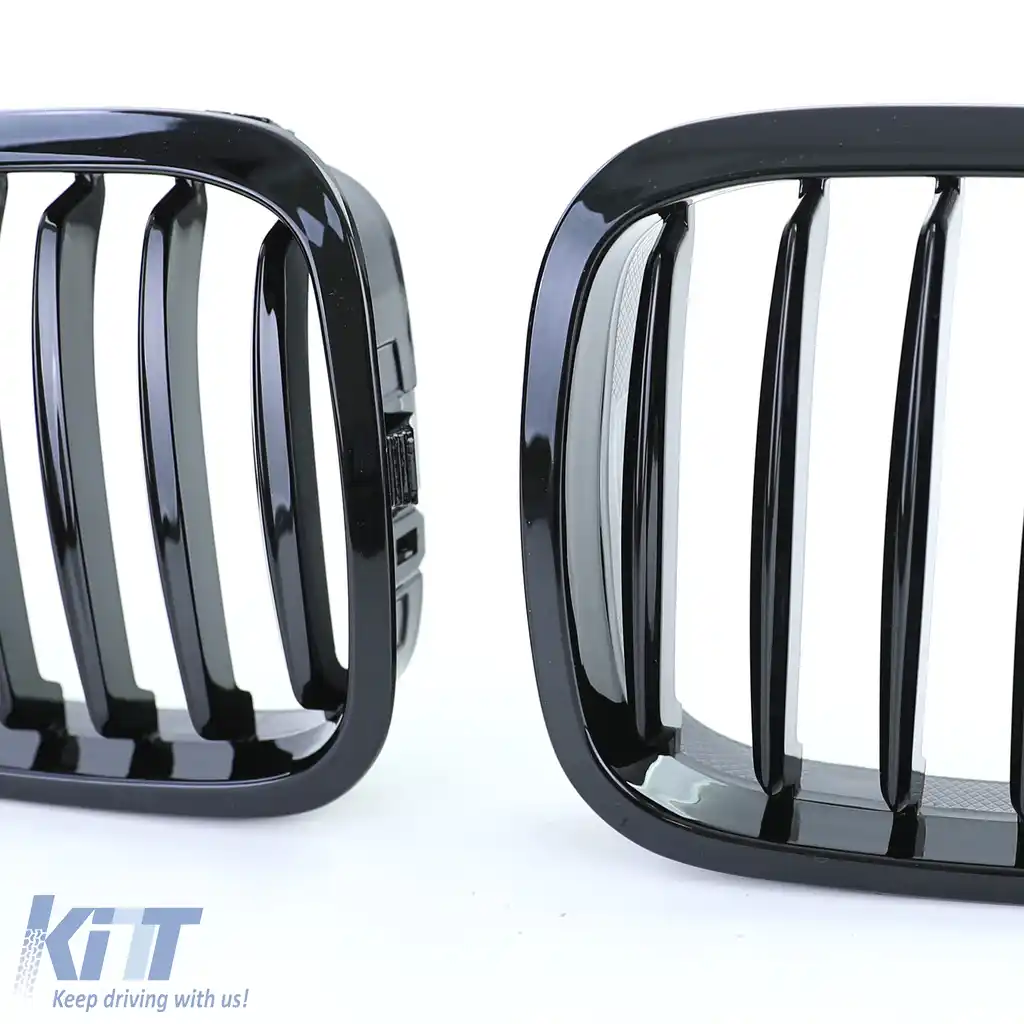 Grilă sport Performance lucioasă potrivită pentru BMW Seria 3 E46 Coupe Cabrio 99-03-image-6202919