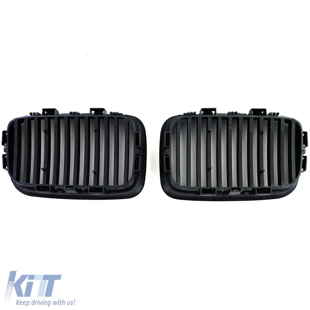 Grilă sport Performance mată potrivită pentru BMW Seria 3 E36 pre-facelift 91-96-image-6192776