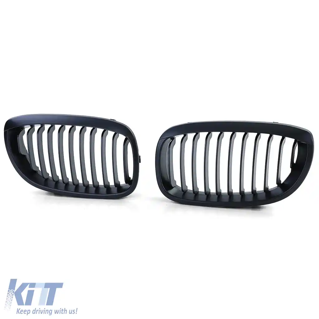 Grilă sport Performance mată potrivită pentru BMW Seria 3 E46 Coupe Cabrio 03-07-image-6201430