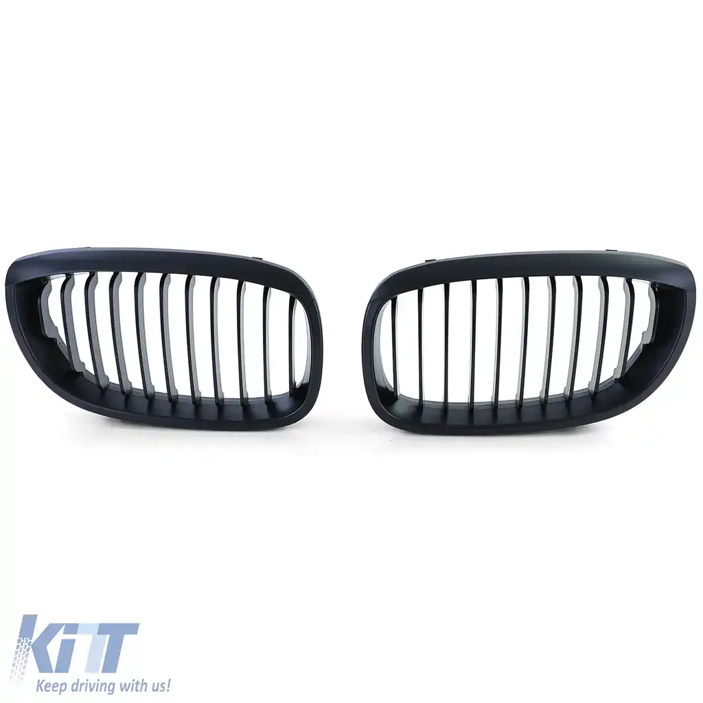 Grilă sport Performance mată potrivită pentru BMW Seria 3 E46 Coupe Cabrio 03-07-image-6201434