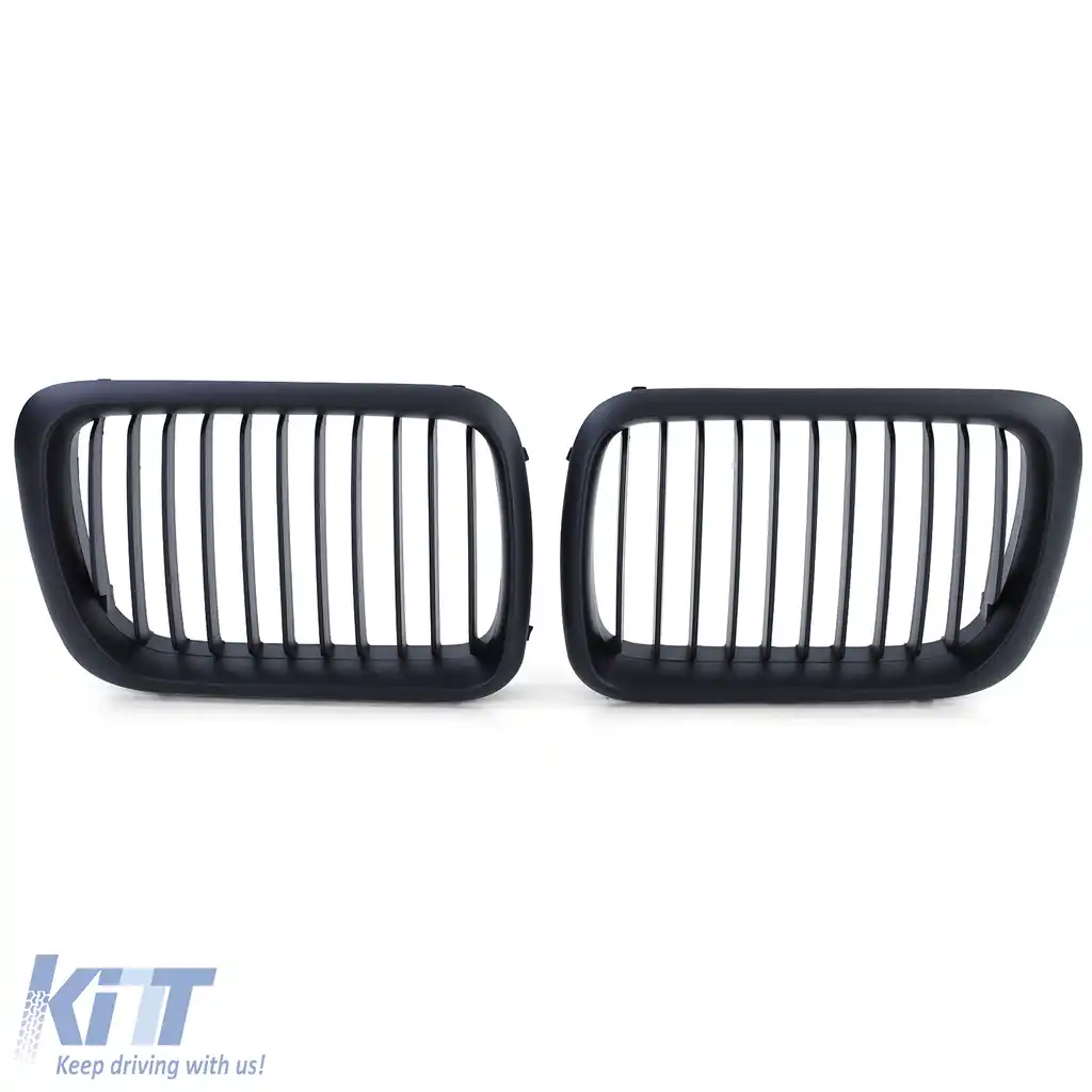 Grilă sport Performance mată potrivită pentru BMW Seria 3 E36 Coupe Cabrio 96-99-image-6207204