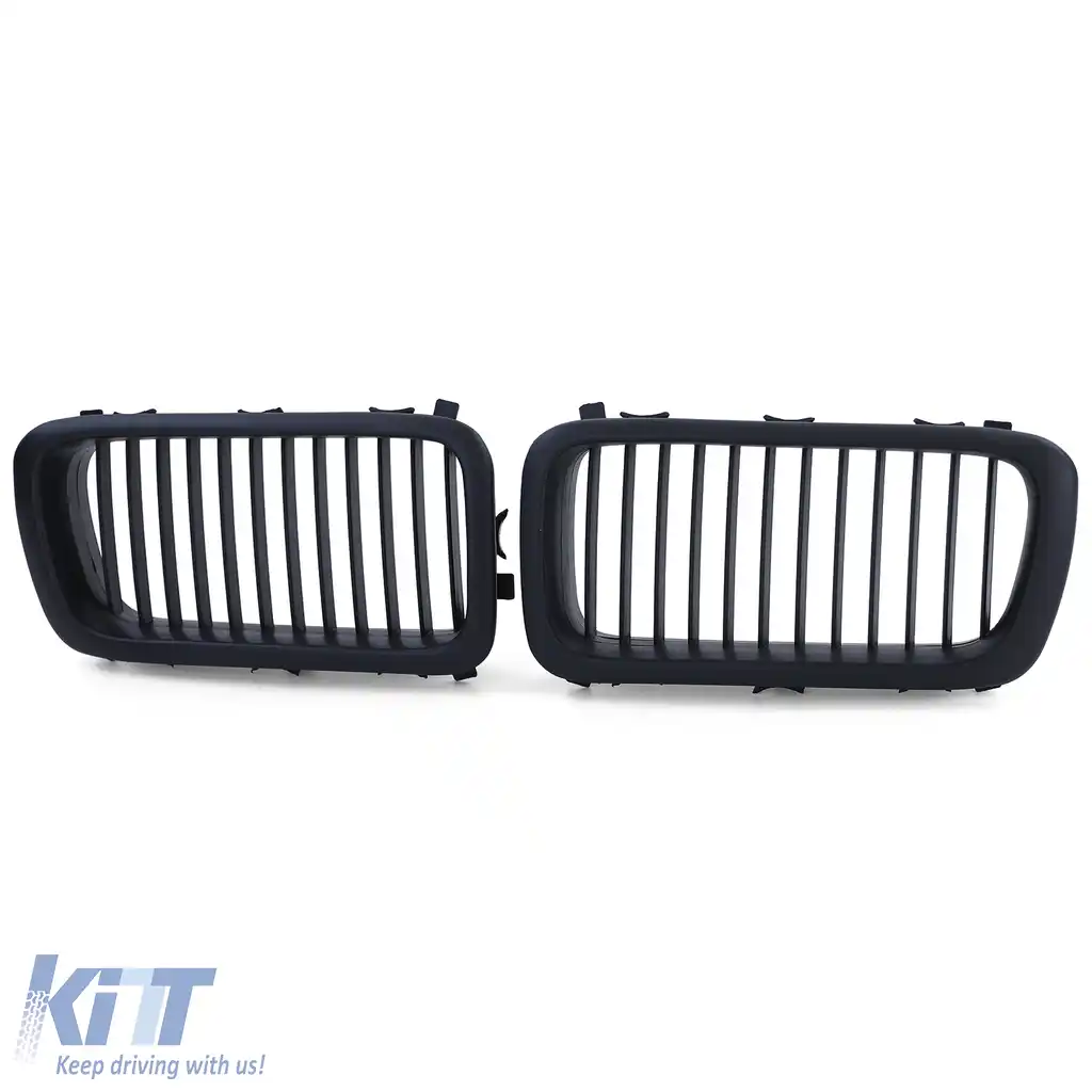 Grilă sport Performance neagră mată potrivită pentru BMW Seria 7 E38 94-01-image-6192873