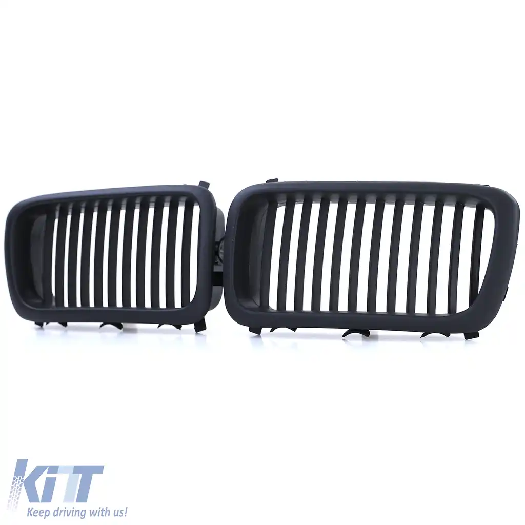 Grilă sport Performance neagră mată potrivită pentru BMW Seria 7 E38 94-01-image-6192874