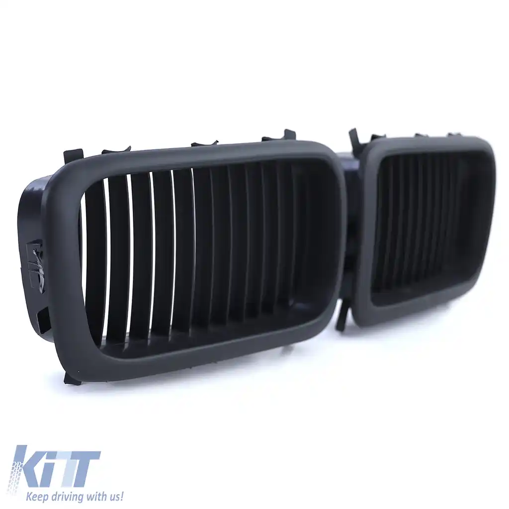 Grilă sport Performance neagră mată potrivită pentru BMW Seria 7 E38 94-01-image-6192875