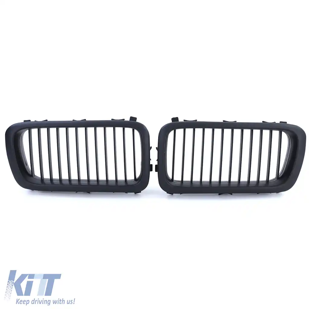 Grilă sport Performance neagră mată potrivită pentru BMW Seria 7 E38 94-01-image-6192876