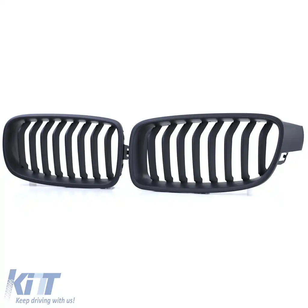 Grilă sport Performance neagră mată potrivită pentru BMW Seria 3 F30 F31 11-19-image-6196988