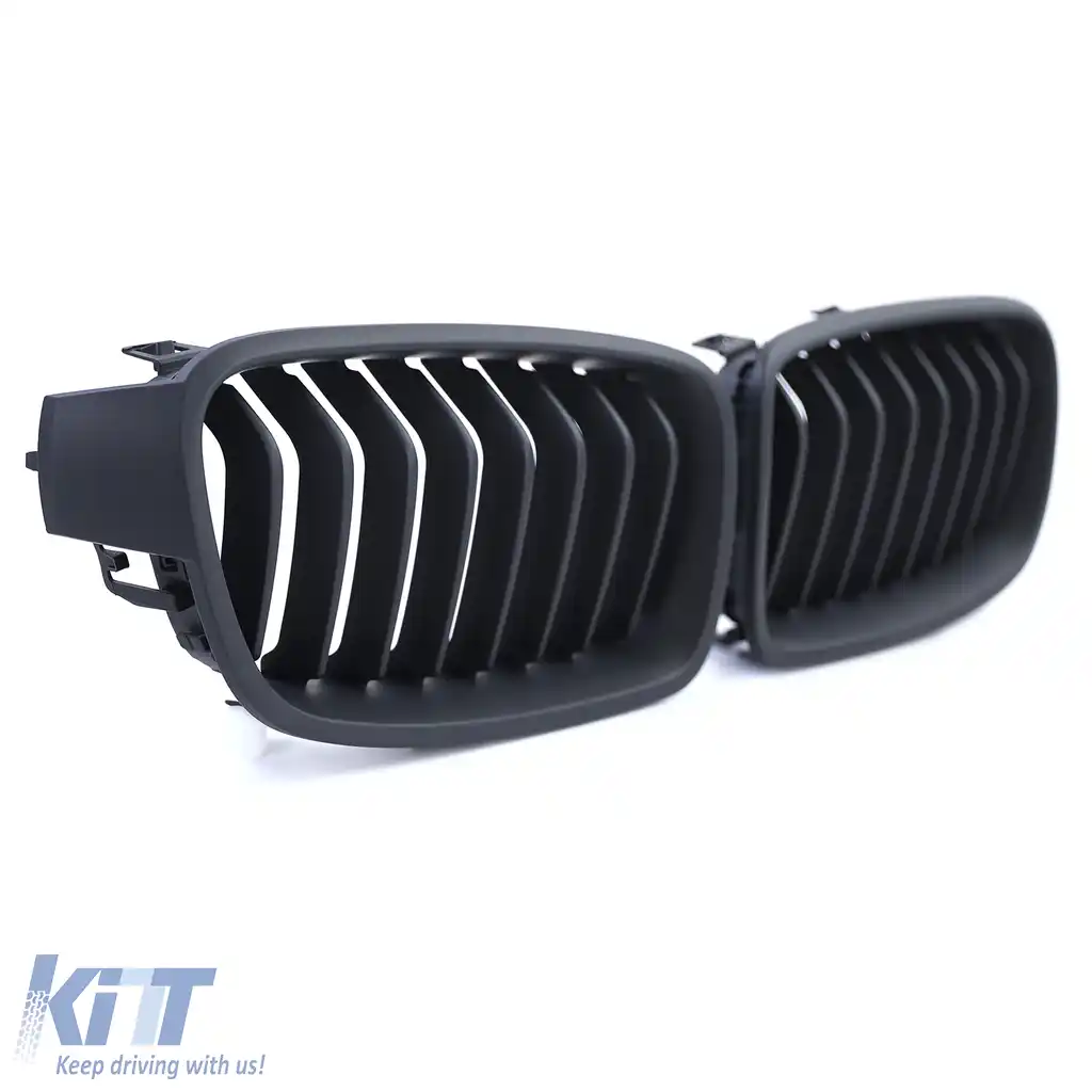 Grilă sport Performance neagră mată potrivită pentru BMW Seria 3 F30 F31 11-19-image-6196989