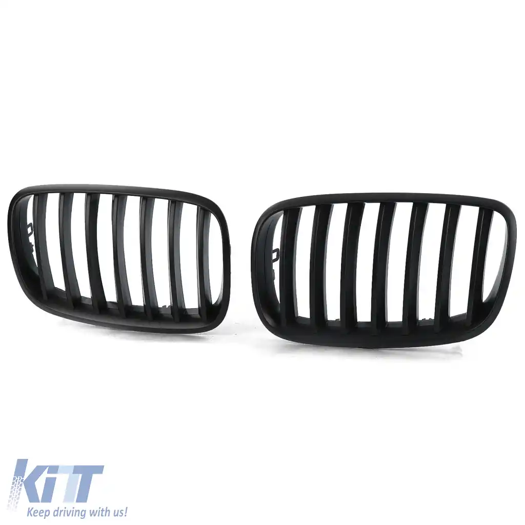 Grilă sport Performance neagră mată potrivită pentru BMW X5 E70 X6 E71 06-13-image-6264041